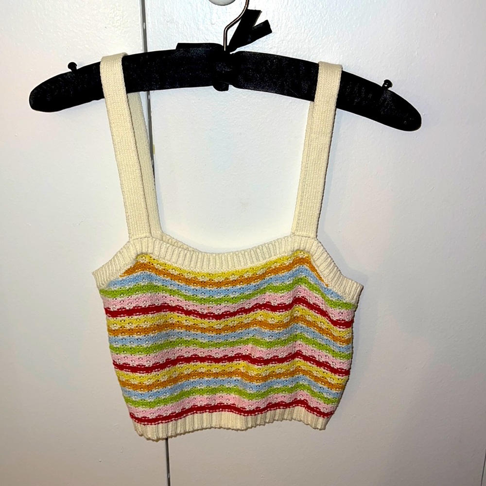 Multi color top